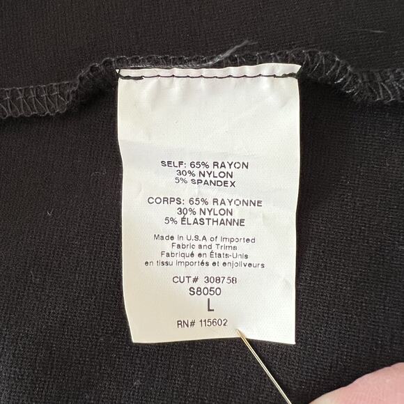 Lush Lace Up A-Line Short Skirt Black Size Large Goth Fairy Grunge Witchy Vamp - Picture 5 of 6